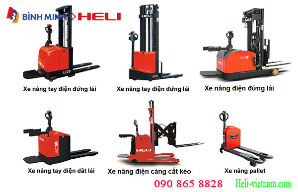 Xe nâng điện mini