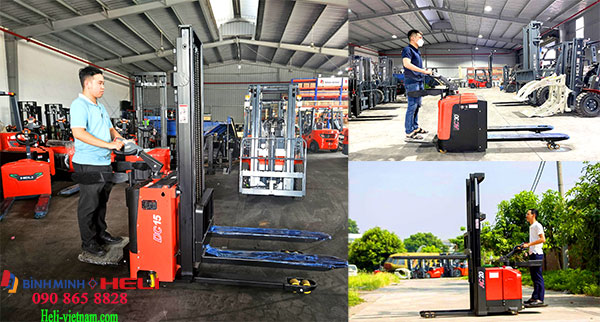 Xe Nâng Mini đứng Lái
