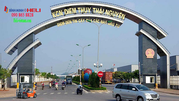 Kcn Thái Nguyên đang Dùng Xe Nâng Heli