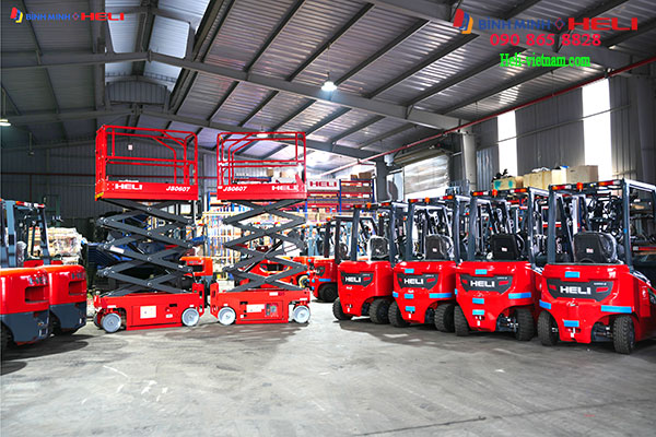 Kho Xe Nâng Heli Tại Thái Nguyên