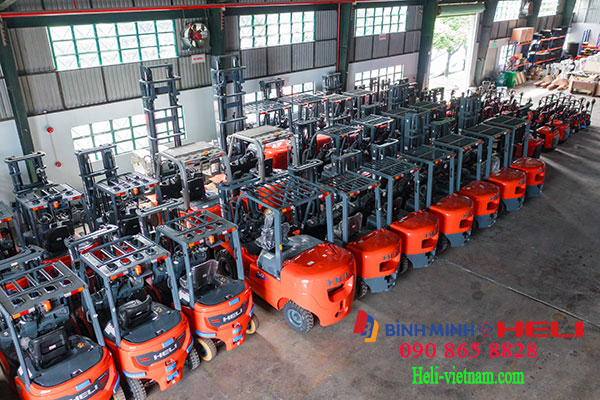 Kho Xe Nang Heli Tại Tiền Giang Mới Nhất
