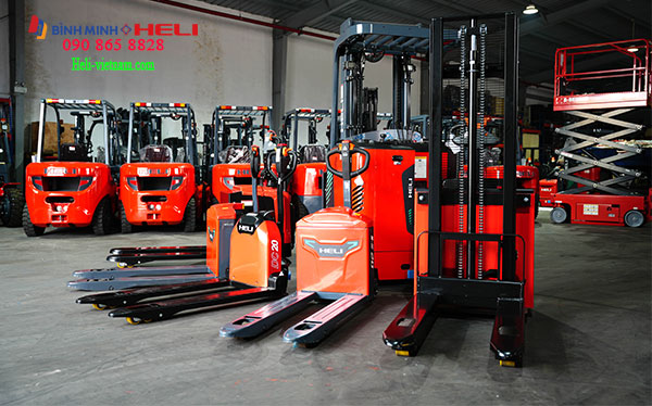Mua Xe Nâng Tay điện Heli ở Thái Nguyên