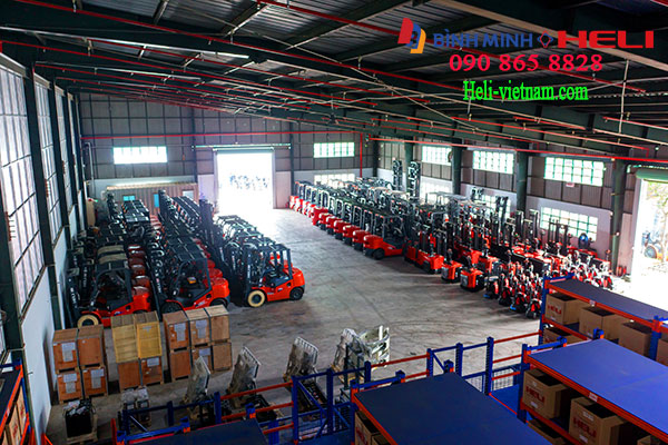 Kho Xe Nâng Heli Miền Nam