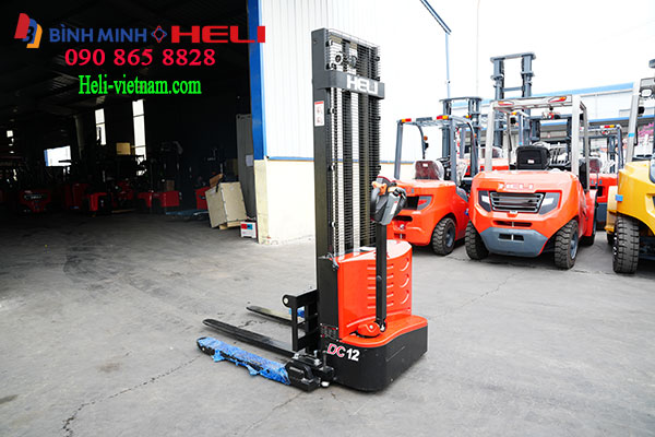 Xe Nâng Tay điện Cao Dắt Lái 1.2 Tấn