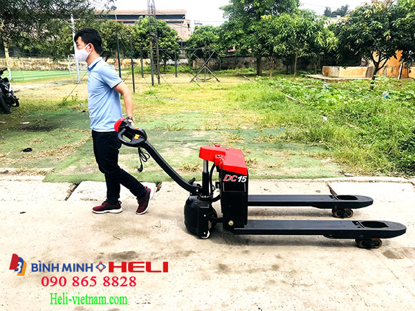 Xe Nâng Tay điện Dắt Lái 1.5 Tấn