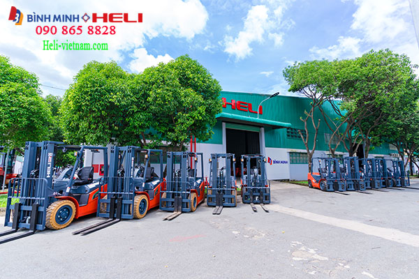 Bình Minh Bán độc Quyền Xe Nâng Heli