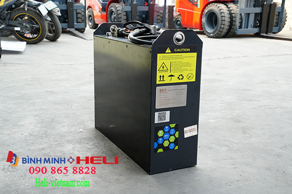 Pin Lithium Trên Xe Nâng Tay điện 12