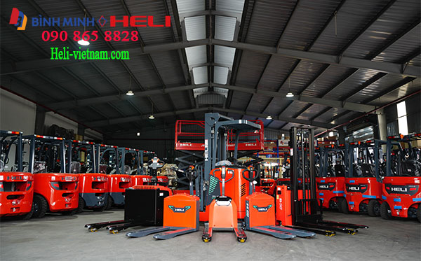 Xe Nâng Tay điện Heli Tại Long An
