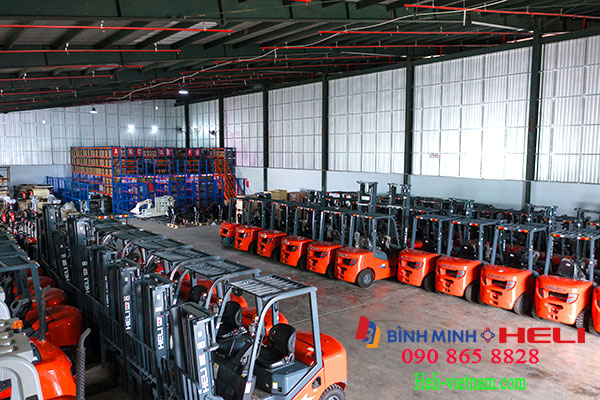 Giới Thiệu Kho Xe Nâng Heli