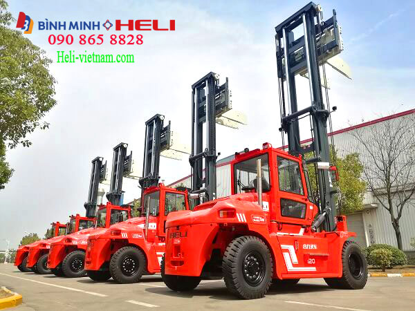 Bàn Giao Xe Nâng Heli 12 Tấn