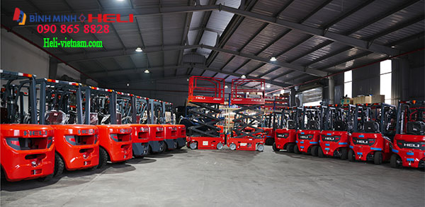 Kho Bình Minh Bán Xe Nâng Heli 12 Tấn