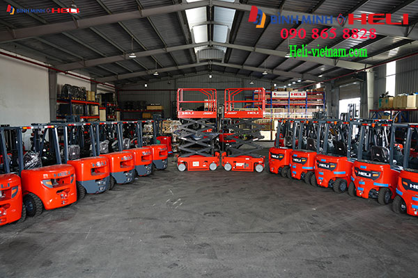 Kho Xe Nâng Heli 15 Tấn