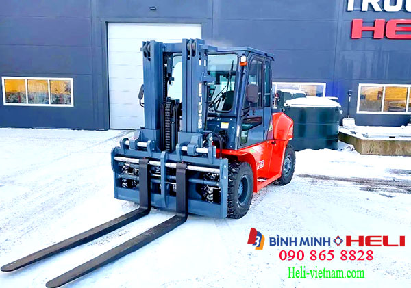 Xe Nâng 7 Tấn Heli Cpcd70 Chui Cont