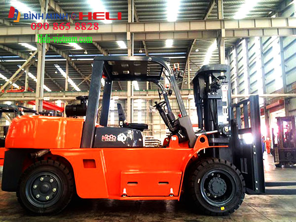 Xe Nâng Heli Cpcd70 Chui Container