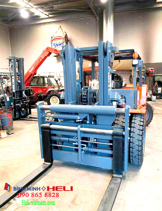 Xe N&acirc;ng 10 Tấn Chui Cont Khung Zm210