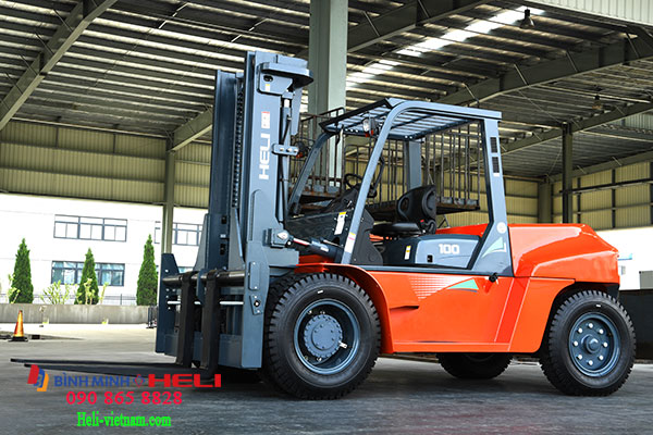 Xe N&acirc;ng Chui Cont 10 Tấn M&aacute;y Nhật