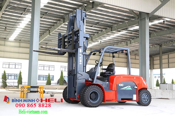 Xe N&acirc;ng điện 10 Tấn Chui Cont