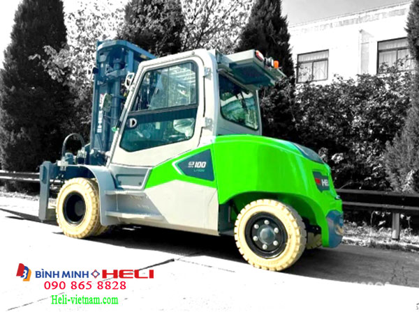 Xe N&acirc;ng Điện 10 Tấn Chui Container