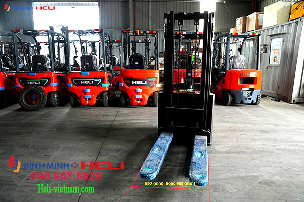 Xe Nâng Heli CDD20-950 Càng Rộng Hẹp