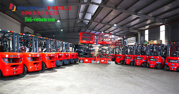 Bình Minh Bán độc Quyền Xe Nâng Heli