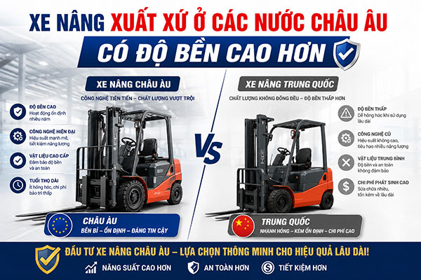 Xe Nâng Châu âu Thường Bền Hơn