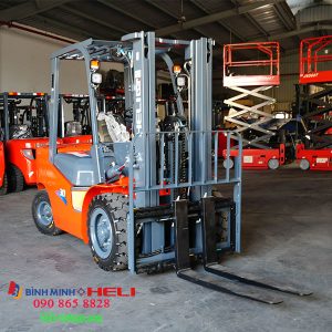 Xe Nâng Heli 3 Tấn Máy Trung Quốc